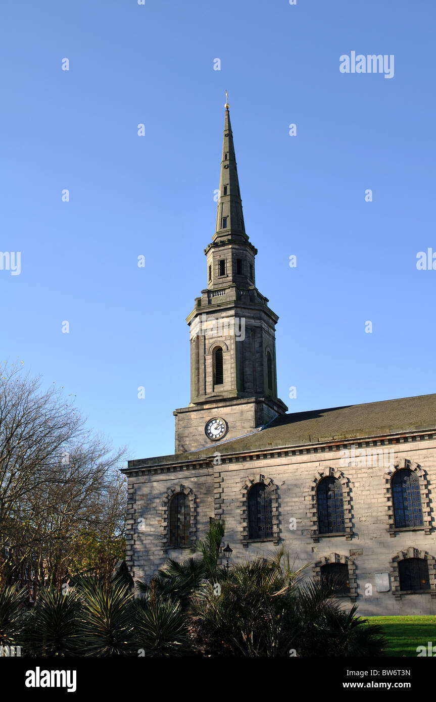 St Paul s Church Birmingham UK Stock Photo Alamy